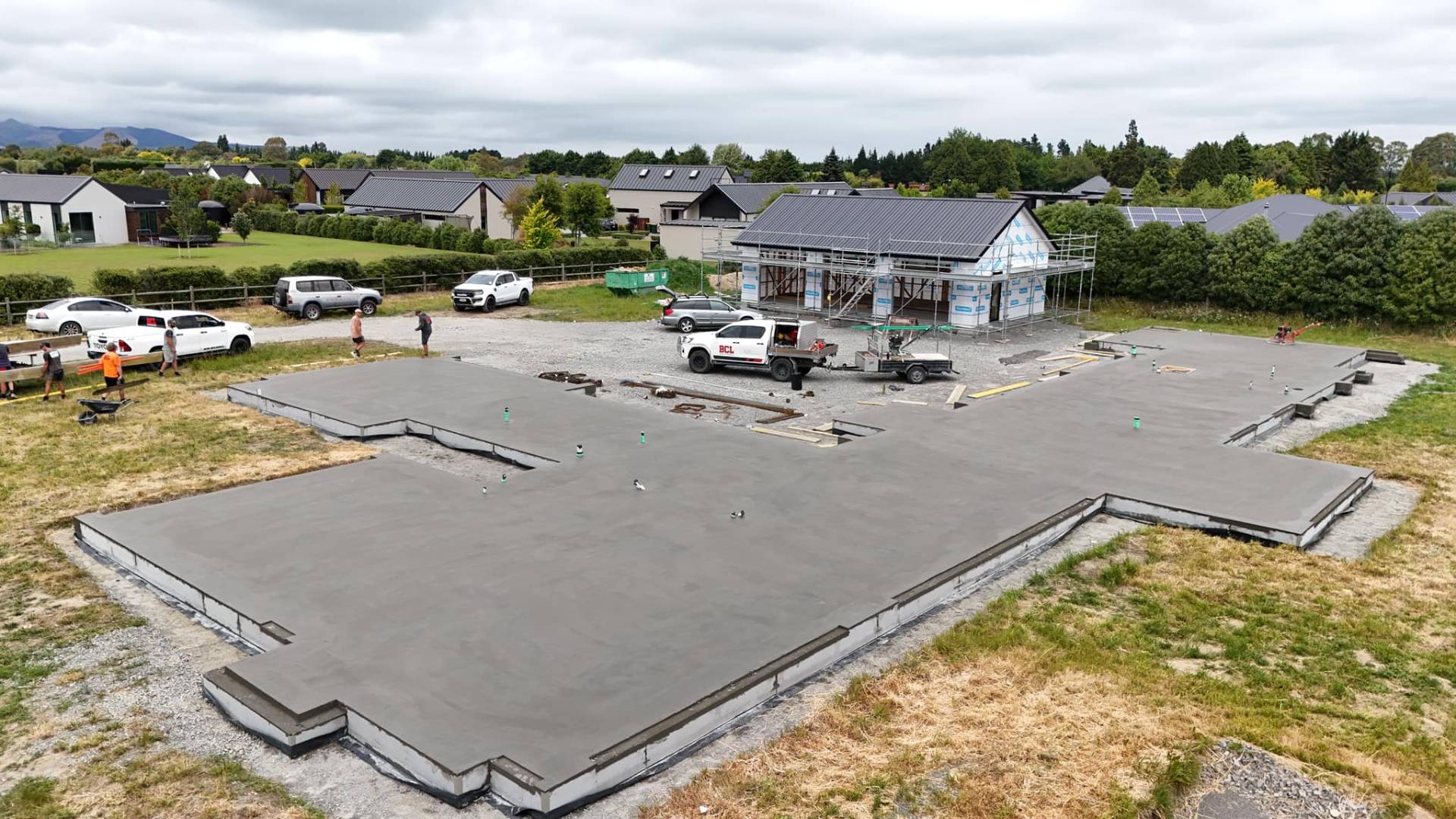 Blackler Contracting foundation work in Canterbury